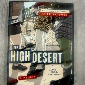 High Desert Black Punk Nowhere 1st Edition Hardcover Graphic Novel Punk Music